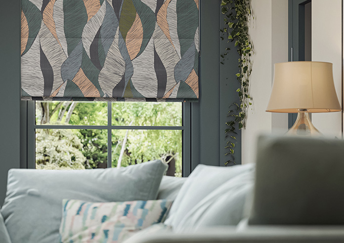 Anthurium, Camomile - Roman Blind - Image 5